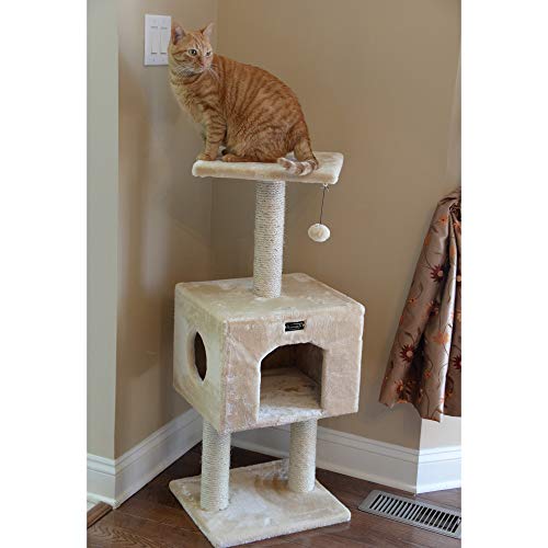 Arbre à chat Armarkat A4201 beige stable en sisal naturel - 5