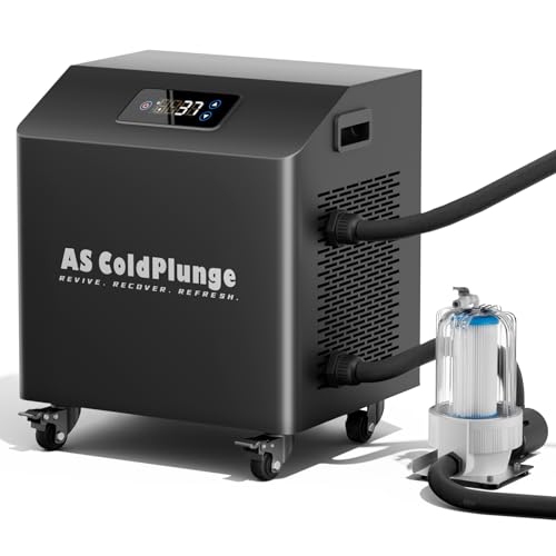 Image of AS ColdPlunge 1 HP Ice Bath Chiller, 37F Cooling for Cold Therapy Recovery
