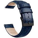 Ritche Genuine 22mm Alligator Grain Watch Band Classic Vintage Quick Release Alligator Watch Straps