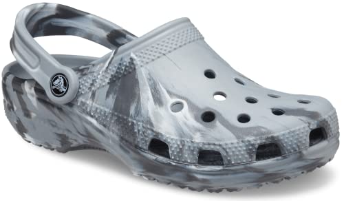 Image of Crocs Unisex Adult Classic Clog 206867-0ES Light Grey /Multi M2W4