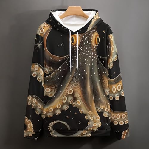 Sweatshirt à capuche noir manches longues isolant thermique taille S