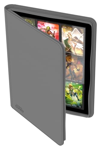 Image of Ultimate Guard Zipfolio 360 - 18 Pocket Xenoskin Grey