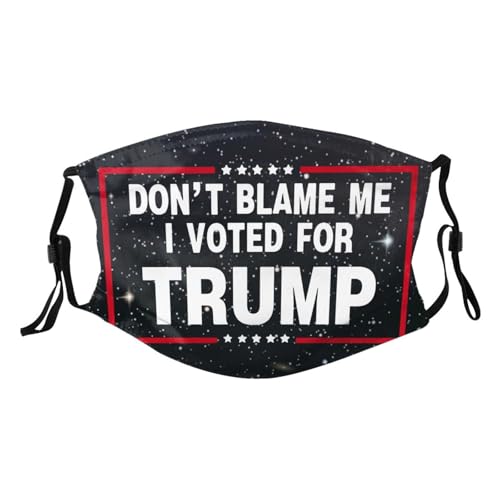 Don't Blame Me I Voted for 2024 Adult Dust Mask Adjustable Dust Face with 2 Filter14