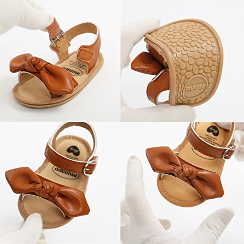 Image of RVROVIC Baby Boys Girls Sandals Premium Soft Anti-Slip Rubber Sole Infant Summer Outdoor Shoes Toddler First Walkers