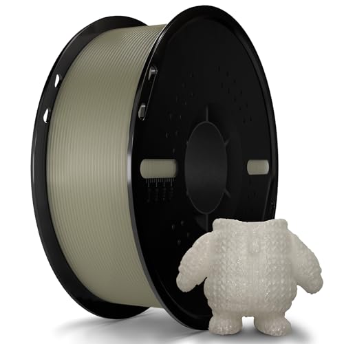 Miailuy 3D Printer Filament 1.75mm Warm Brown PLA Filament Accuracy +/- 0.02mm, 1kg Spool (2.2lbs), Tangle-Free, Clog-Free,High Compatibility Easy Printing,Fit Most FDM 3D Printer