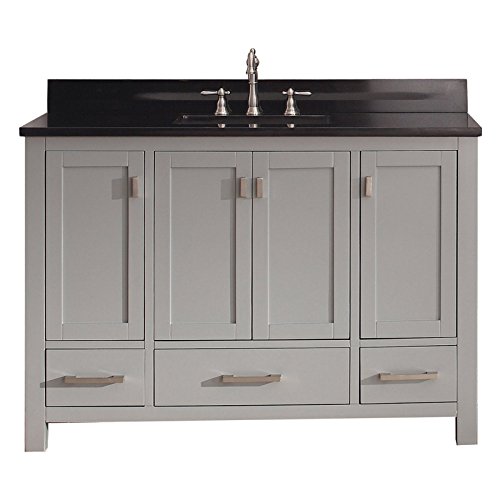 Avanity Modero 48-Inch Vanity Only In Chilled Gray Finish #TOP7