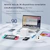 Tenda Nova MW6 Mesh WiFi System - AC1200 Whole Home WiFi Mesh Router for 3500 sq.ft Coverage - Dual-Band Gigabit Mesh Network for 90 Devices - Seamless Roaming, Easy App Setup, 3-Pack
