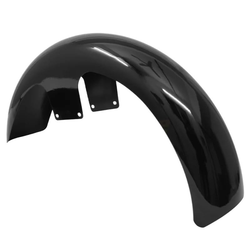 Garde-Boue Avant Moto Noir Brillant 19 Pouces pour Road King et Street Glide 14-21