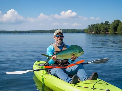 Image of AirFly Fish Measuring Board 32 Inch Foldable Bump Board - Built-in Crab Lobster Gauge - Slot-Limit Ruler for Redfish Snook Trout Flounder - Kayak Boat Shore - High-Contrast ABS - Designed in USA
