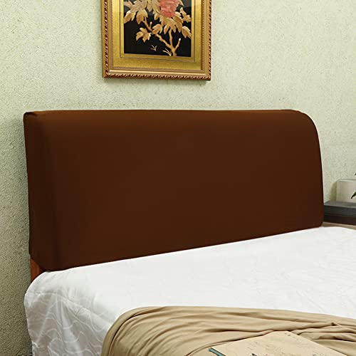 Stretch-Bett-Kopfteilbezug, hochelastisch, staubdichter Schutz für Holz/Rattan/gepolstertes Metall-Kopfteil, Doppelbett, 80-100 cm breit Cover