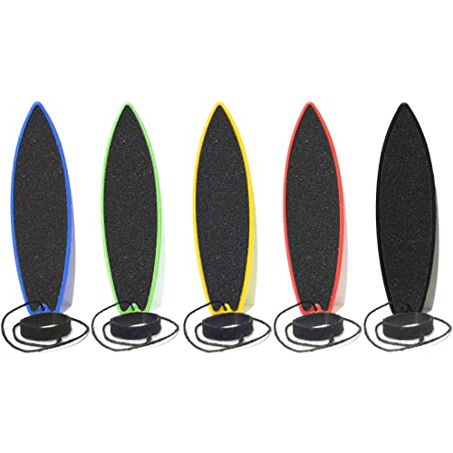 ACEGENIU 4 Pack Finger Surfboard for Car Ride - 1.4' x 4.5' Pro Air Fingerboard, Fun Keepsake Toy...