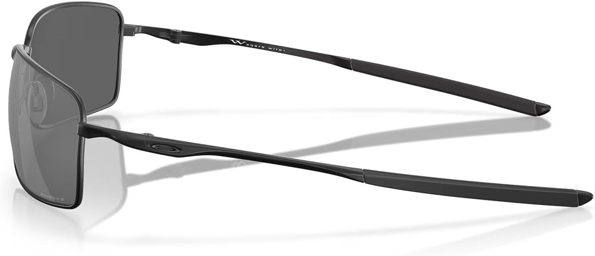 Oakley SI Square Wire Blackside w/Prizm Black Polarized Eyewear (OO4075-1260)