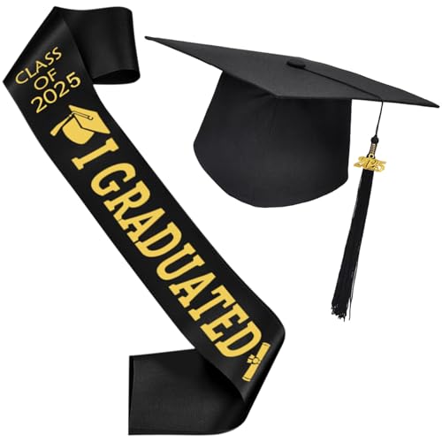 Angenster Bachelor Gift Graduation Hat Bachelor Hat 2025 Gifts for Graduates, Graduation Hat Adjustable for Men Women (2025, F) Angenster Bachelor Gift Graduation Hat Bachelor Hat 2025 Gifts for Graduates, Graduation Hat Adjustable for Men Women (2025, F)