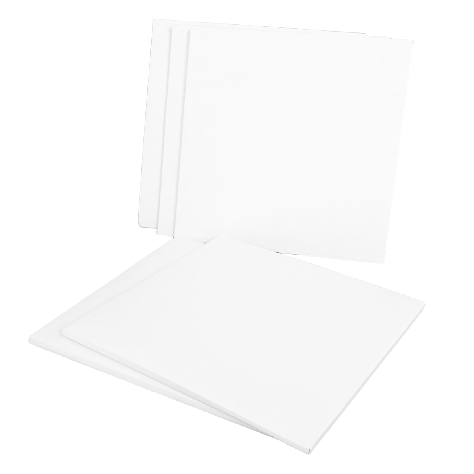 Cabilock 10 Pezzi Supporti per Torte in Carta Spessa, Vassoi Quadrati per Dolci e Dessert Design Resistente, per Esposizione e Presentazione Raffinata