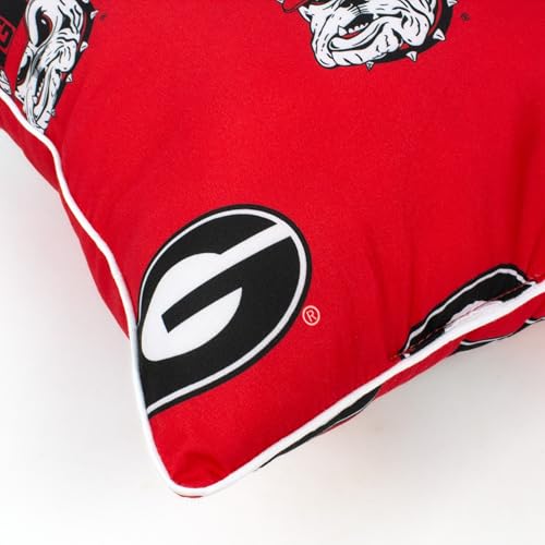 College Covers GEODPPR Pair Decorative Pillow, 2 Count (Pack Of 1), Georgia Bulldogs thumb #5