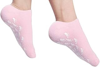 Moisturizing Gel Socks, Ultra-Soft Moisturizing Socks with Spa Quality Gel for Moisturizing, Gel Socks Helps Repair Dry Cracked Skins,Spa Gel Heel Socks for Woman