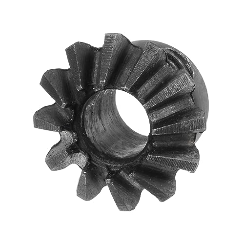 Image of HARFINGTON 2pcs Bevel Gear 1M 12 Teeth 8mm Shaft Hole 1:1 Tapered Bevel Pinion Gear 45# Steel 1.5 Module 90 Degree Steering Gear, for Hardware Mechanical Rotation