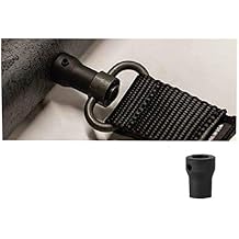 GrovTec US GTSW108 Push Button Base to Stud Adaptor Black Anodize