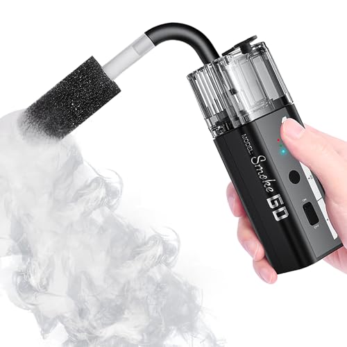 Máquina de niebla portátil, máquina de humo portátil LENSGO SMOKE GO para fotografía con control remoto, nebulizador recargable, Halloween interior, fiestas, bodas, eventos al aire libre