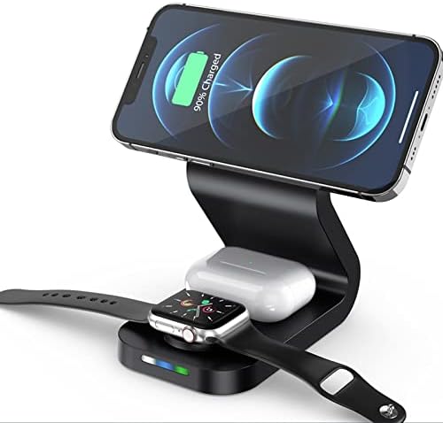 zsedp 15w charger 3 in 1 for mobile phone watch headset fast charging station dock