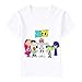 Inception Pro Infinite T-Shirt Teen Titans Go Bambini - Compleanno - Maniche Corte - Idea Regalo orginale - Taglia 3XL - Natale - Colore Bianco