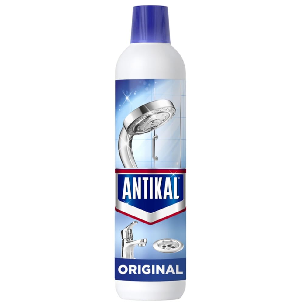 Antikal - Gel antical para cuarto de baño, 750 ml x 15 | Tecnología antigoteo. Elimina hasta el 99.99% de la piedra caliza, fragancia clásica