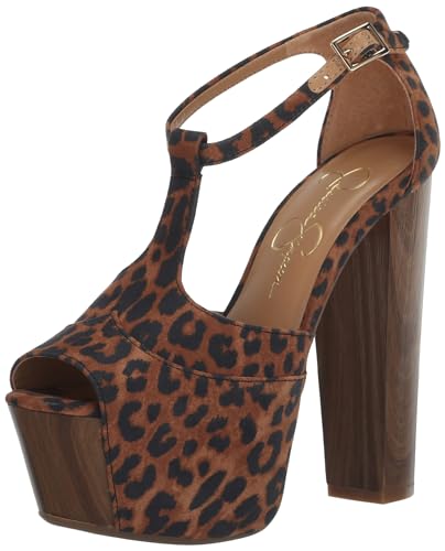 Image of Jessica Simpson Womens Dany 3 Floral Heeled Platform Sandals