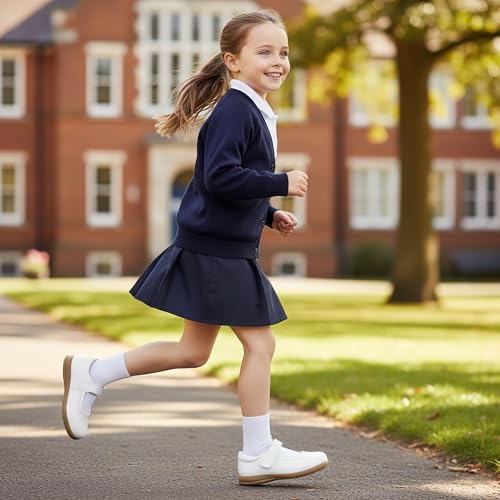 Image of Stelle Girls Mary Jane Shoes School Uniform Flats Dress Shoes Church (Little /Big Kids)