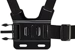 Amazon Basics Adjustable Chest Mount Harness for GoPro Camera (Compatible with GoPro Hero Series), Black