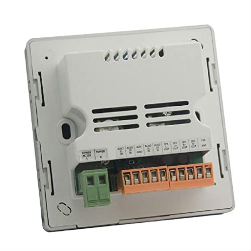 Amplificador Ambiente Parede Wall Player Usb Bluetooth Preto