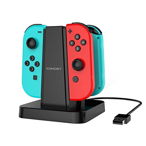Preisvergleich Produktbild Komost Nintendo Switch Joy-Con Ladegeräte, Ladestation