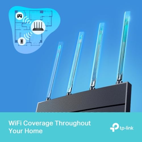 Router Wi-Fi 6 Elimina Latencia Archer AX18 4 Puertos Gigabit 5