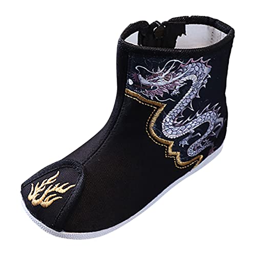 Cotton Boots For Boys Cloth Shoes Children Embroidered Shoes Boys Hanfu Shoes Boots 5 Toddler Boots