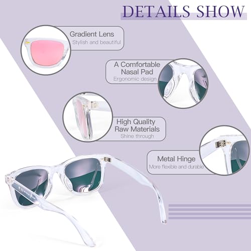 Image of SIPHEW Polarized Sunglasses for Women & Men - UV400 Mirrored Eyewear | Designer Unisex Fashion Sun Glasses w /Medium Fit,Suitable for Any Face Shape,Beach,Everyday Wear