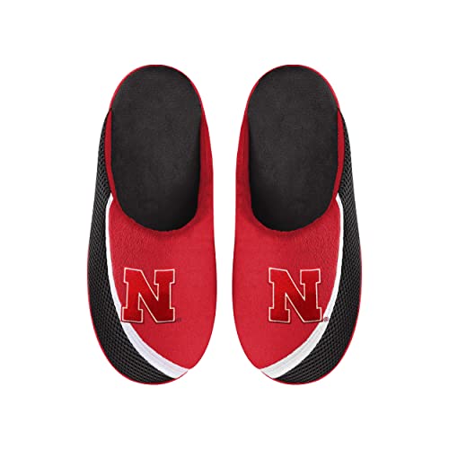 Image of FOCO Men's NCAA 2022 Big Logo Color Edge Slipper
