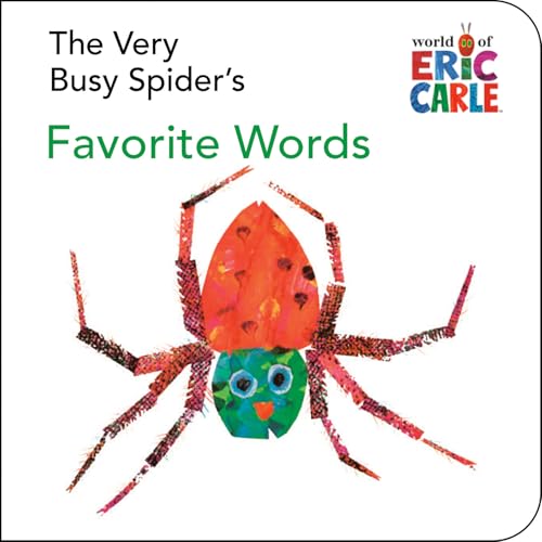 The Very Busy Spider's Favorite Words (World of Eric Carle), White