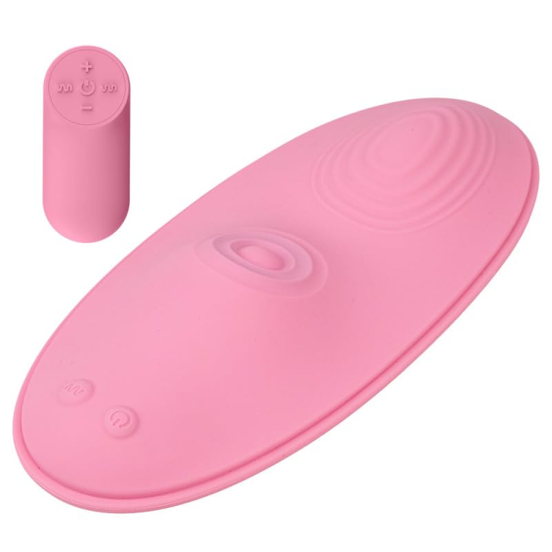 Moody M2 Pad Tapping, Vibrador, Estimulación de Clítoris, Recargable USB, 28 Modos de Vibración, Silicona, Sumergible (Rosa)