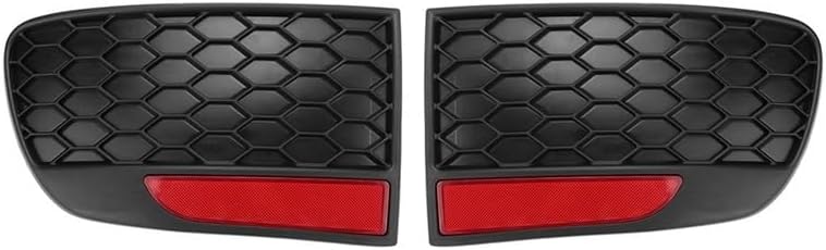 Car Bumper Tail Reflector Rear Fog Light Lamp Cover Trim Insert Garnish 735362675 735362640 Compatible With Fiat Mk2B Punto 03-10