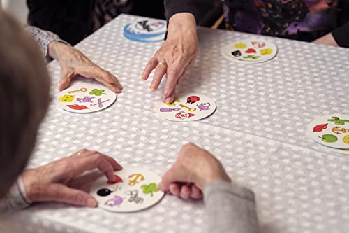 Asmodee Access Dobble Access+ - Jeu de société - Jeu de Cartes adaptés pour Les Troubles cognitifs - À partir de 6 Ans - 1 à 4 Joueurs - Version française