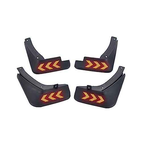 Garde-boue de voiture KIA Rio Berline pare-boue de protection supérieure rouge