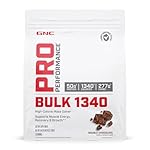 GNC Pro Performance Bulk 1340 Mass Gainer Protein Powder, 50g, Gluten Free, Whey, Creatine, BCAA, 3rd Party Tested, Muscle Recovery & Growth, Micronutrients, Double Chocolate, 9 Servings - Image 2