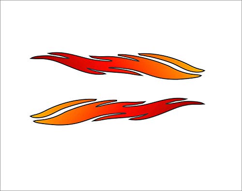 SIGNOOGLE Orange Flame Graphics 3D 
