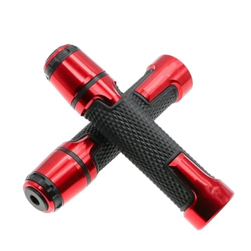 Poignée guidon moto antidérapante en aluminium CNC pour grip maximal