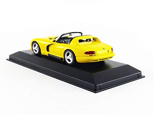 Modelo a escala Dodge Viper Roadster Yellow 1993 miniatura 3