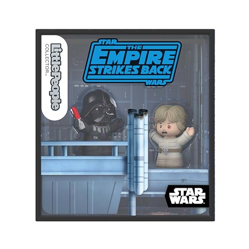 Star Wars Pack 2 mini figurines Little People Collector I Am Your Father 7 cm - vue 8