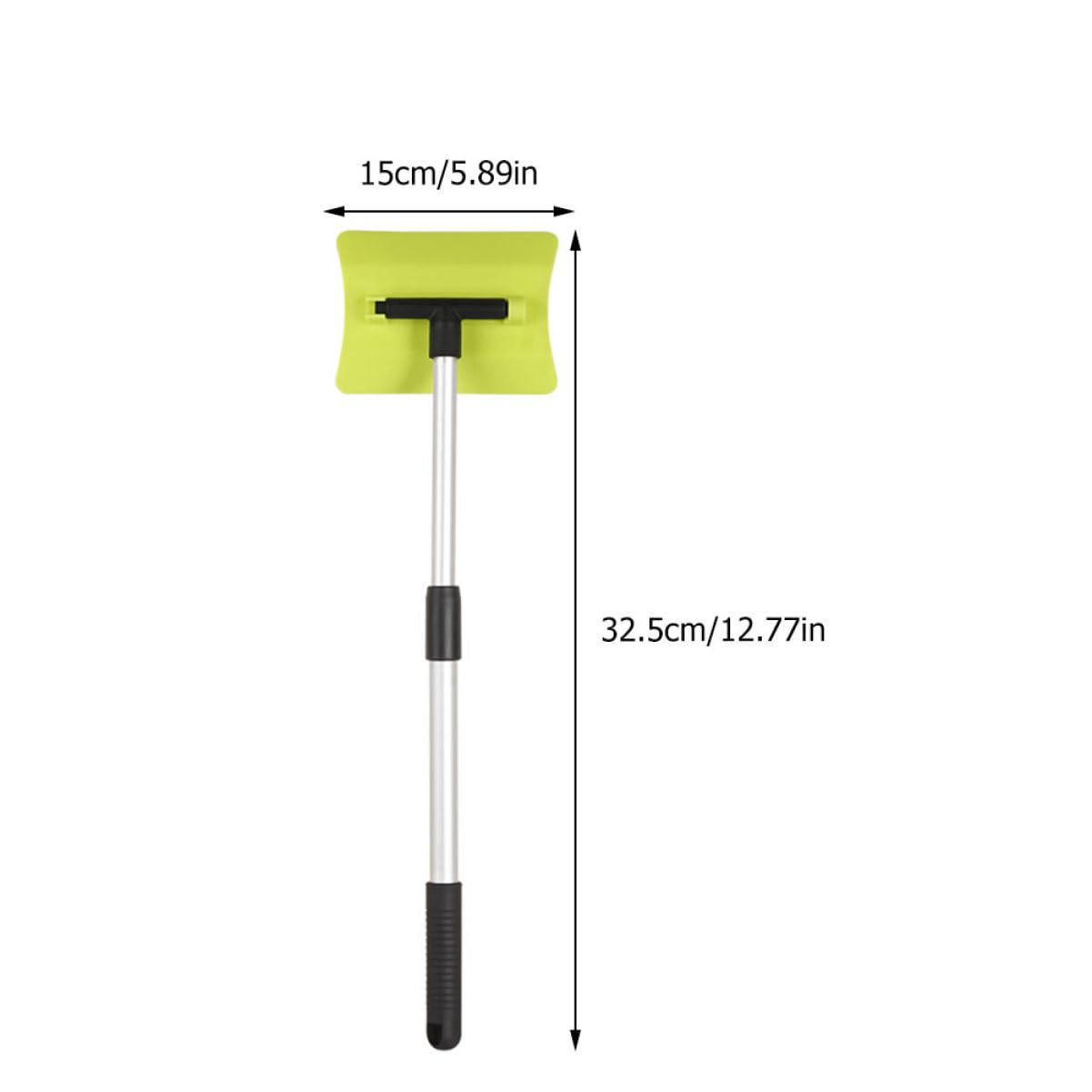 Abaodam 1Pc Telescopic Snow Shovel Ice Scraper Tool Retractable Handle for Removal Compact Design for Vehicle Use Durable Lightweight Frost Removal Shovel for