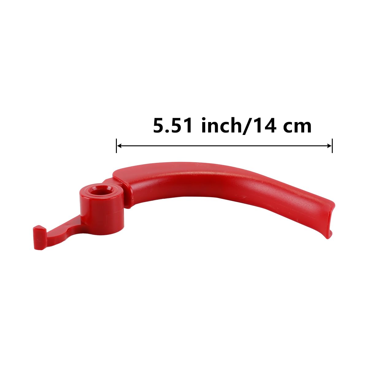 2 pezzi Maniglia leva di posizionamento rossa compatibile con Rotak 320 340 32 34 36 37 F016L66238 3600H81A72