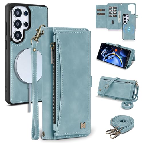 BLISLIAR Wallet Case for Samsung Galaxy S26 Ultra,RFID Blocking,Blue by BLISLIAR - Used condition - US$22.91
