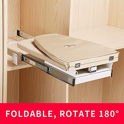 YTAOWER 180° Rotating Foldable Ironing Board design and build