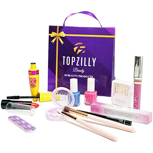 Set da trucco per donne; 10 pezzi per cosmetici